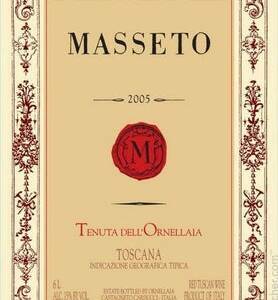 Masseto Toscana IGT 2003