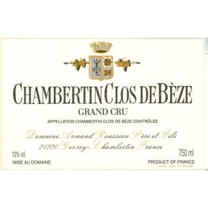 Domaine Armand Rousseau Pere et Fils Chambertin Clos-de-Beze Grand Cru 2003